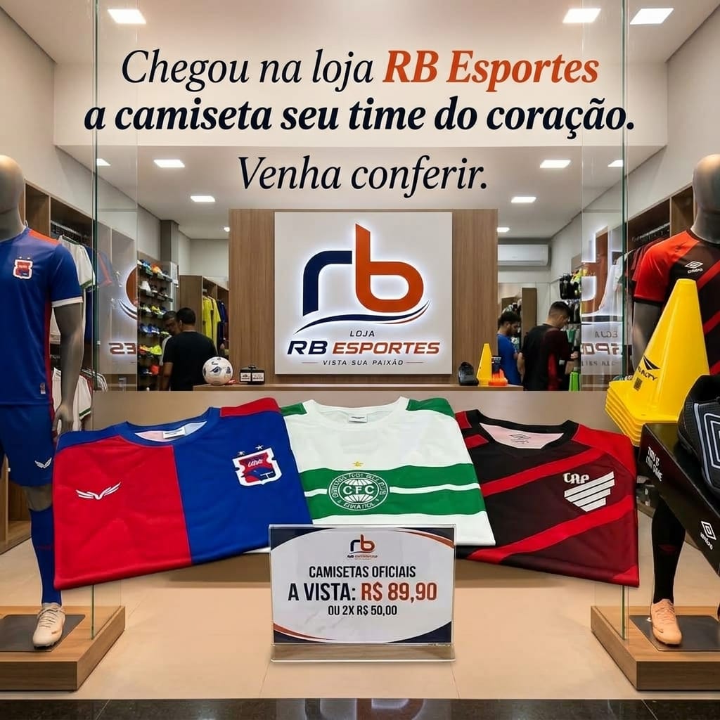 Vista seu time.Viva o esporte.