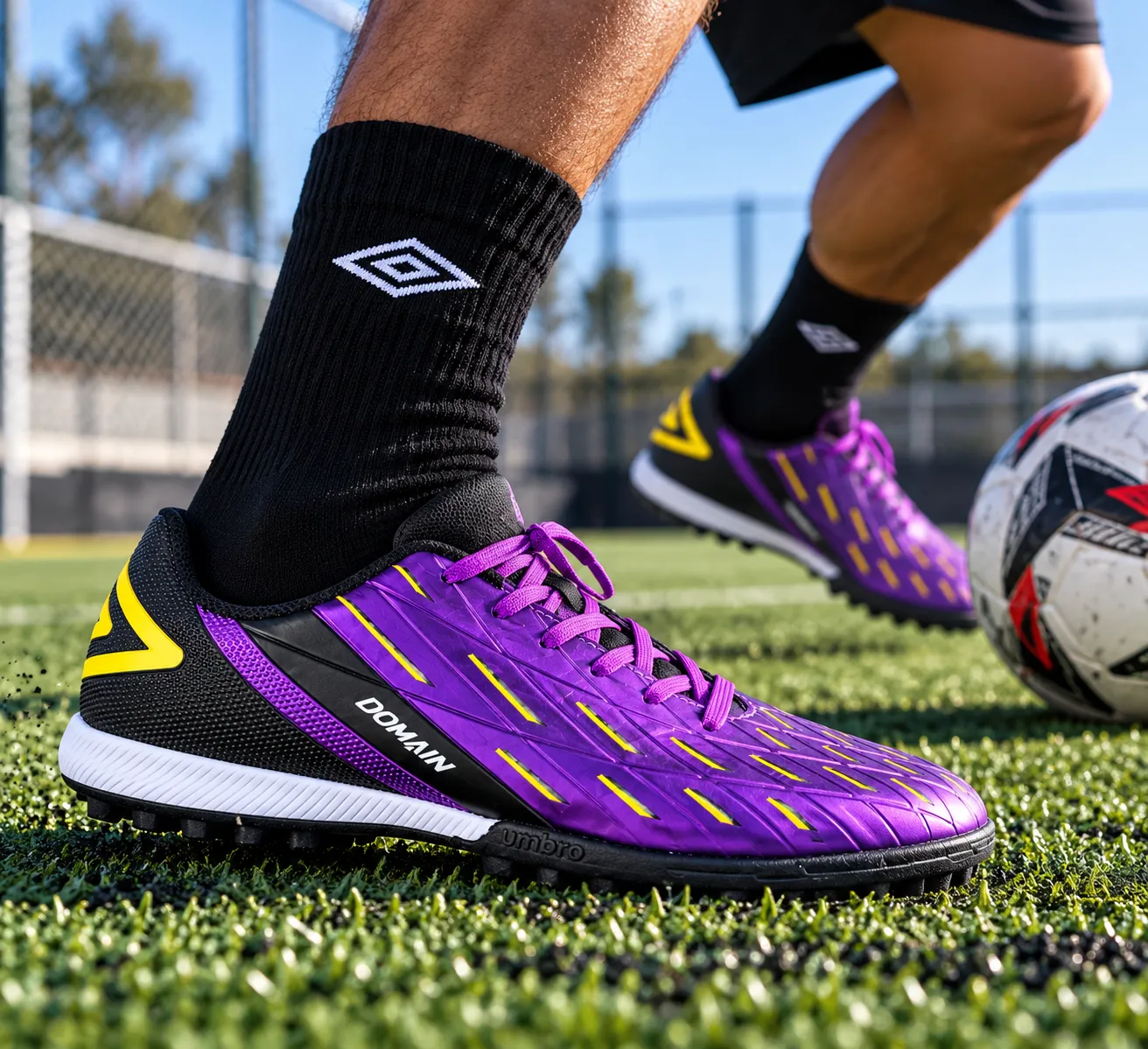 Chuteira Society Umbro Domain Adulto - Imagem 3